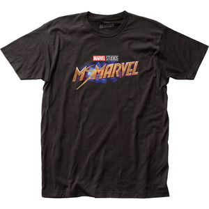 Ms. Marvel Ms. Marvel Title Mens T Shirt Black
