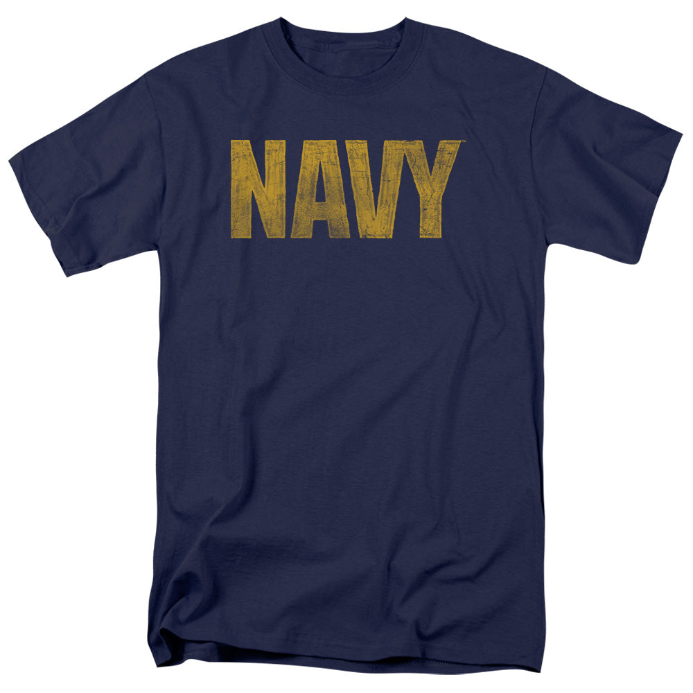 Navy Logo Mens T Shirt Navy Officially Licensed