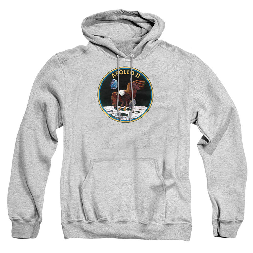 Nasa Apollo 11 Mens Hoodie Athletic Heather Officially Licensed