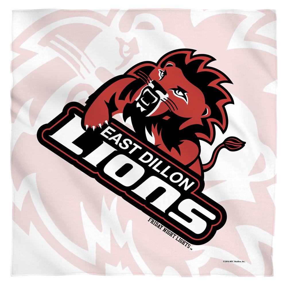 Friday Night Lights East Dillon Lions Bandana Officially Licensed
