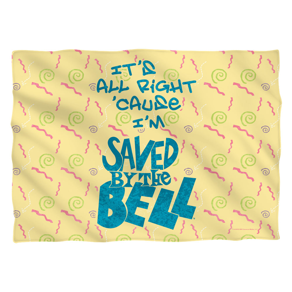 Saved By The Bell All Right Pillow Case Officially Licensed