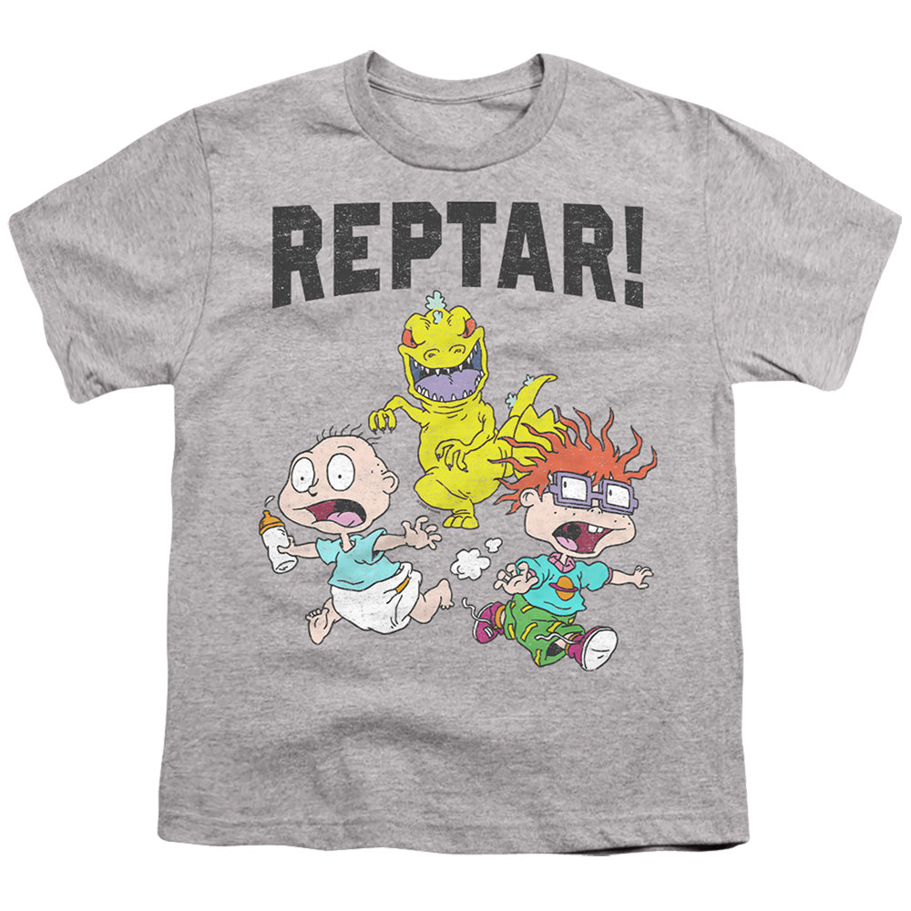 Rugrats Reptar! Kids Youth T Shirt Athletic Heather Officially Licensed
