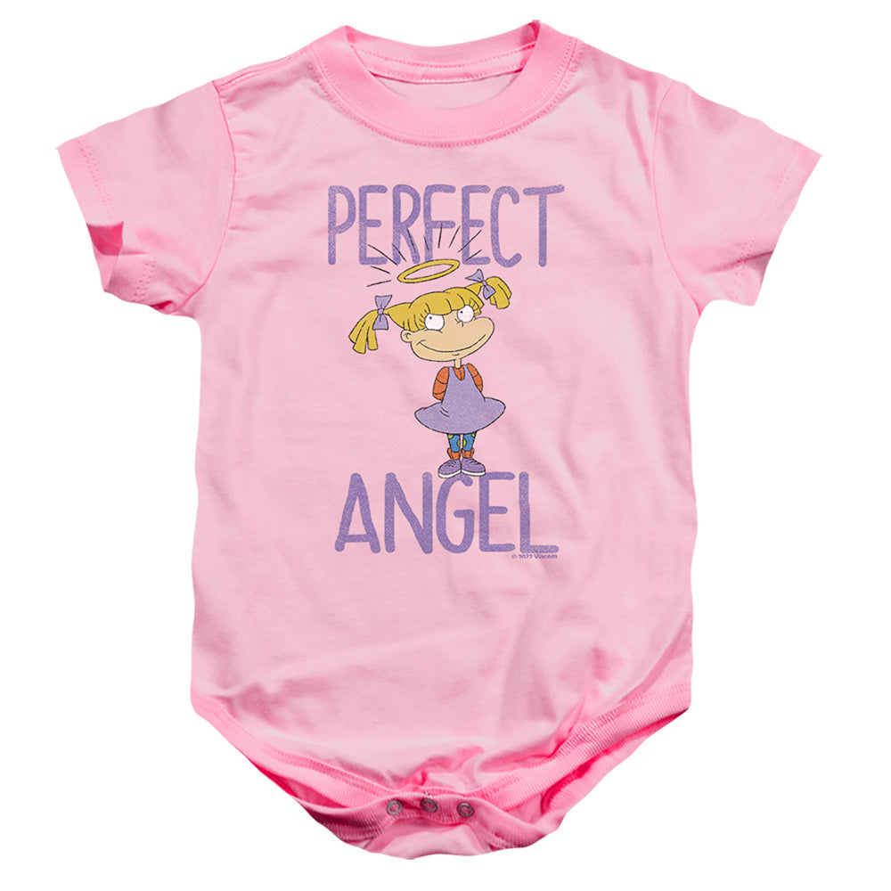 Rugrats Angelica Perfect Angel Infant Baby Snapsuit Pink Officially Licensed