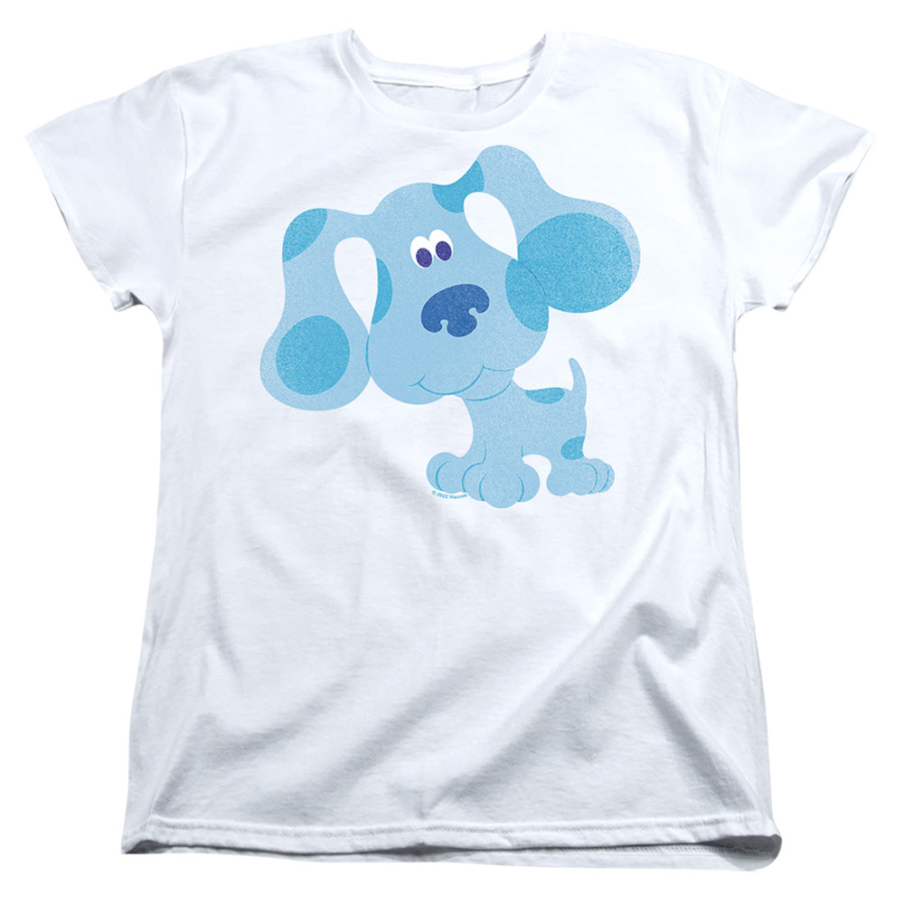 Blues Clues Blue Hug Womens T Shirt White Officially Licensed