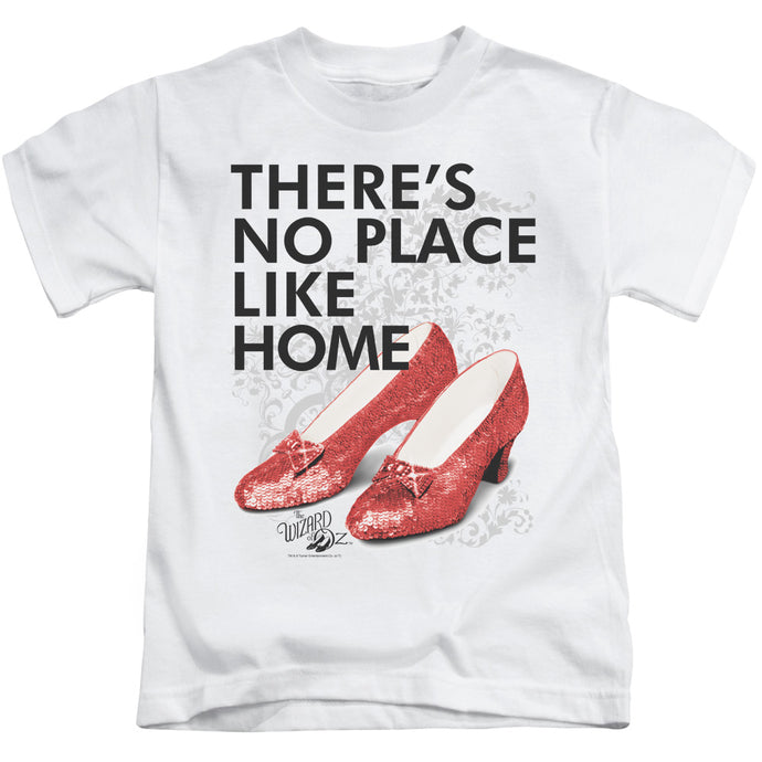 Wizard Of Oz No Place Like Home Juvenile Kids Youth T Shirt White