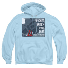 Load image into Gallery viewer, Wizard Of Oz Shoes To Die For Mens Hoodie Light Blue