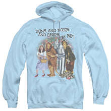 Load image into Gallery viewer, Wizard Of Oz Oh My Mens Hoodie Light Blue