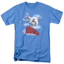 Load image into Gallery viewer, Airplane! Logo Mens T Shirt Carolina Blue