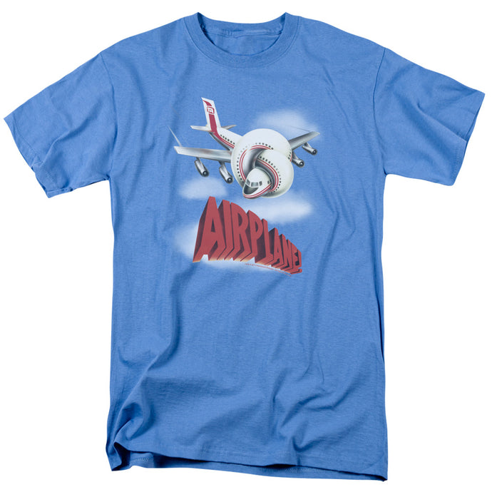 Airplane! Logo Mens T Shirt Carolina Blue