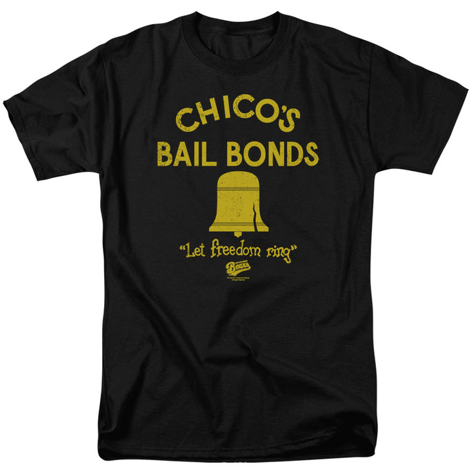 The Bad News Bears Chicos Bail Bonds Mens T Shirt Black