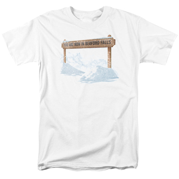 Its A Wonderful Life Bedford Falls Mens T Shirt White