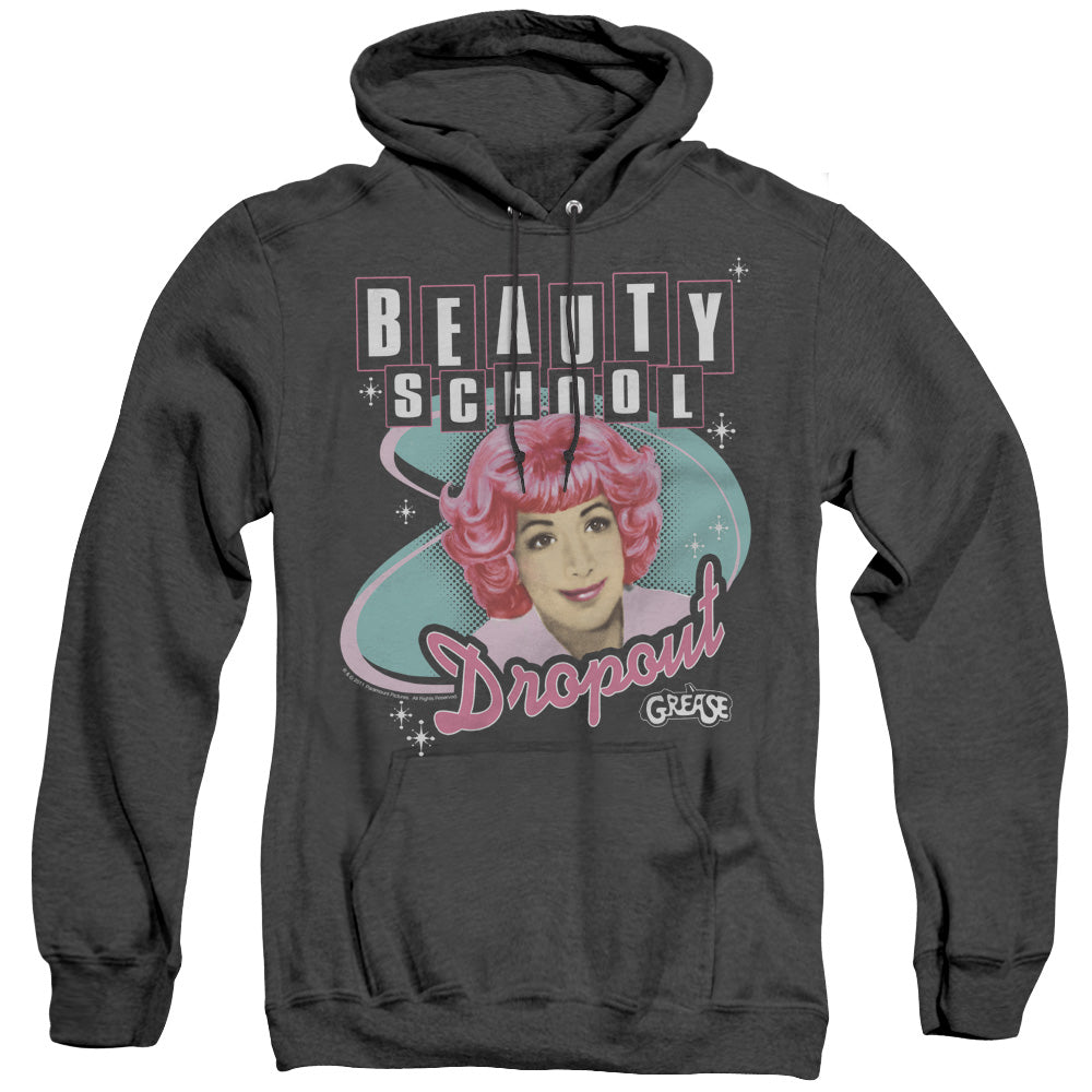 Grease Beauty School Dropout Mens Heather Hoodie Black Officially Licensed