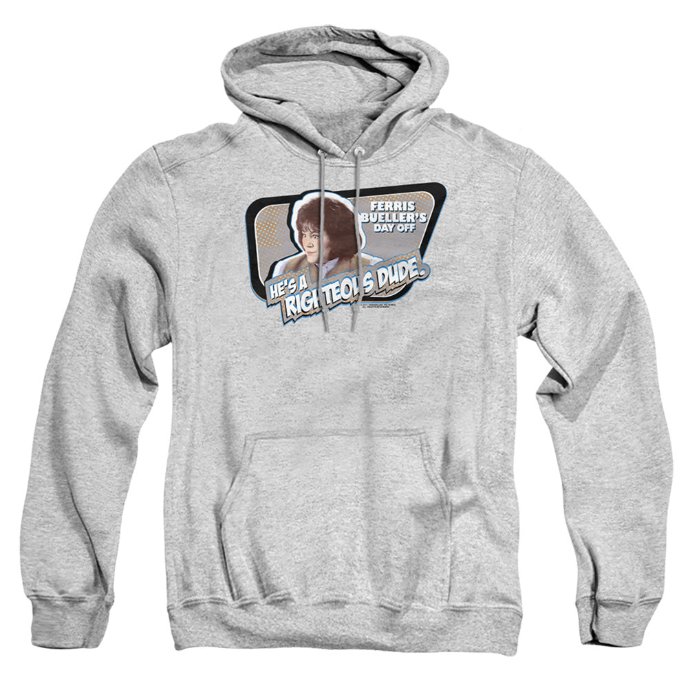 Ferris Bueller Grace Mens Hoodie Athletic Heather Officially Licensed