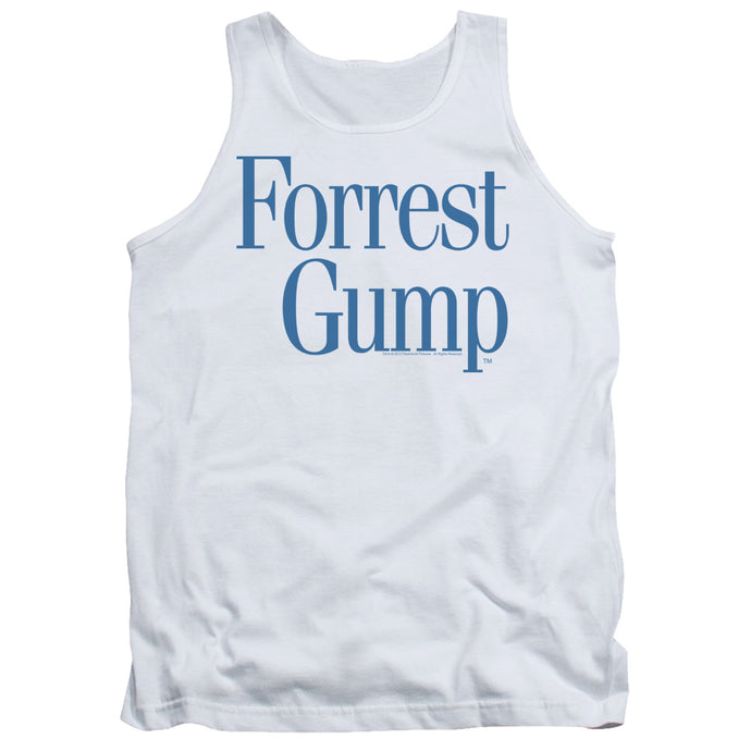 Forrest Gump Logo Mens Tank Top Shirt White