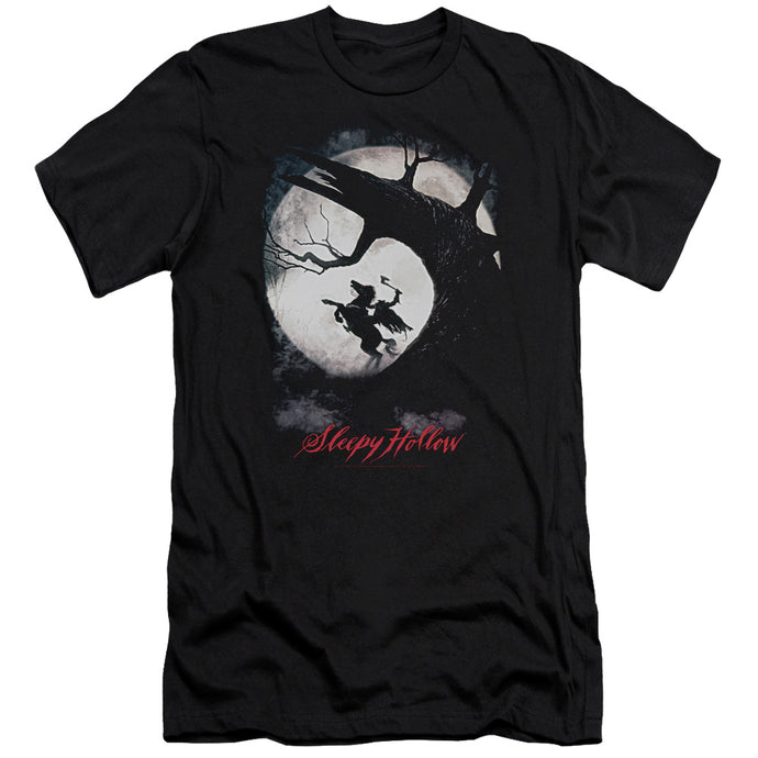 Sleepy Hollow Poster Slim Fit Mens T Shirt Black