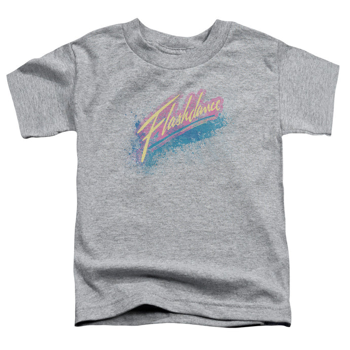 Flashdance Spray Logo Toddler Kids Youth T Shirt Athletic Heather