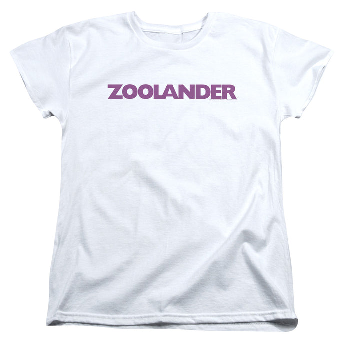 Zoolander Logo Womens T Shirt White