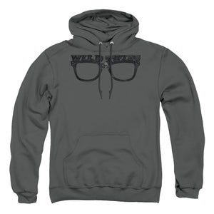 Major League Wild Thing Mens Hoodie Charcoal