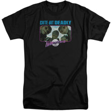 Load image into Gallery viewer, Galaxy Quest Cute But Deadly Mens Tall T Shirt Black