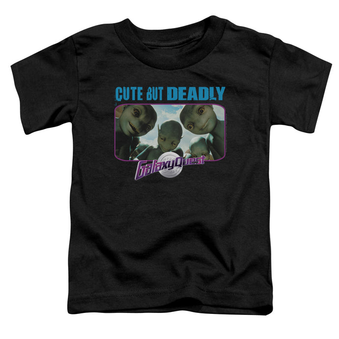 Galaxy Quest Cute But Deadly Toddler Kids Youth T Shirt Black