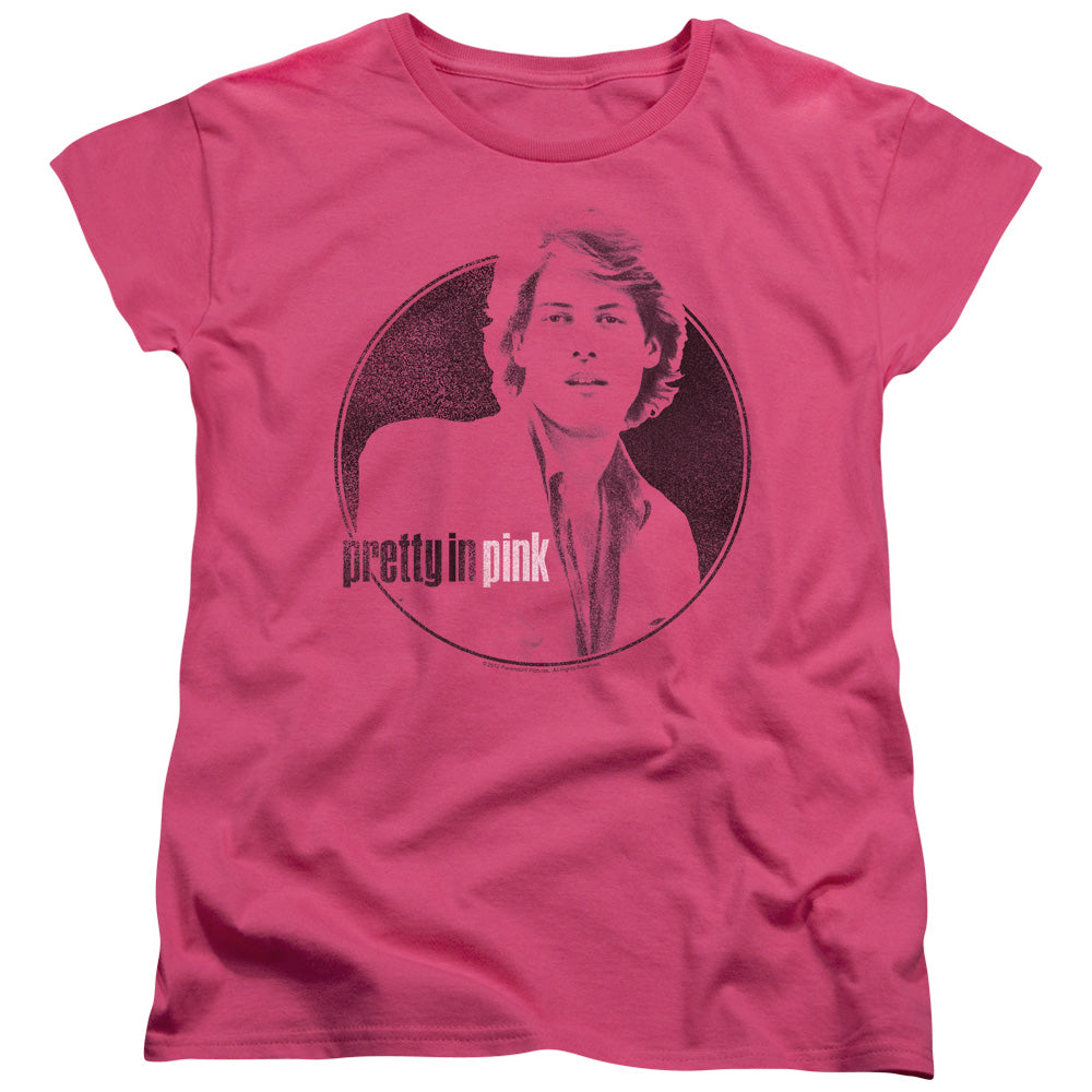 Pretty In Pink Steff Womens T Shirt Hot Pink