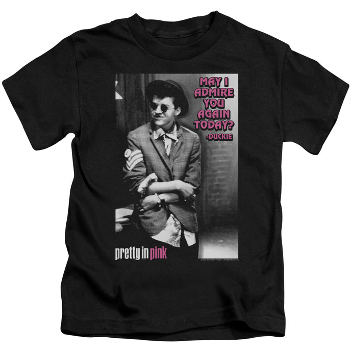 Pretty In Pink Admire Juvenile Kids Youth T Shirt Black