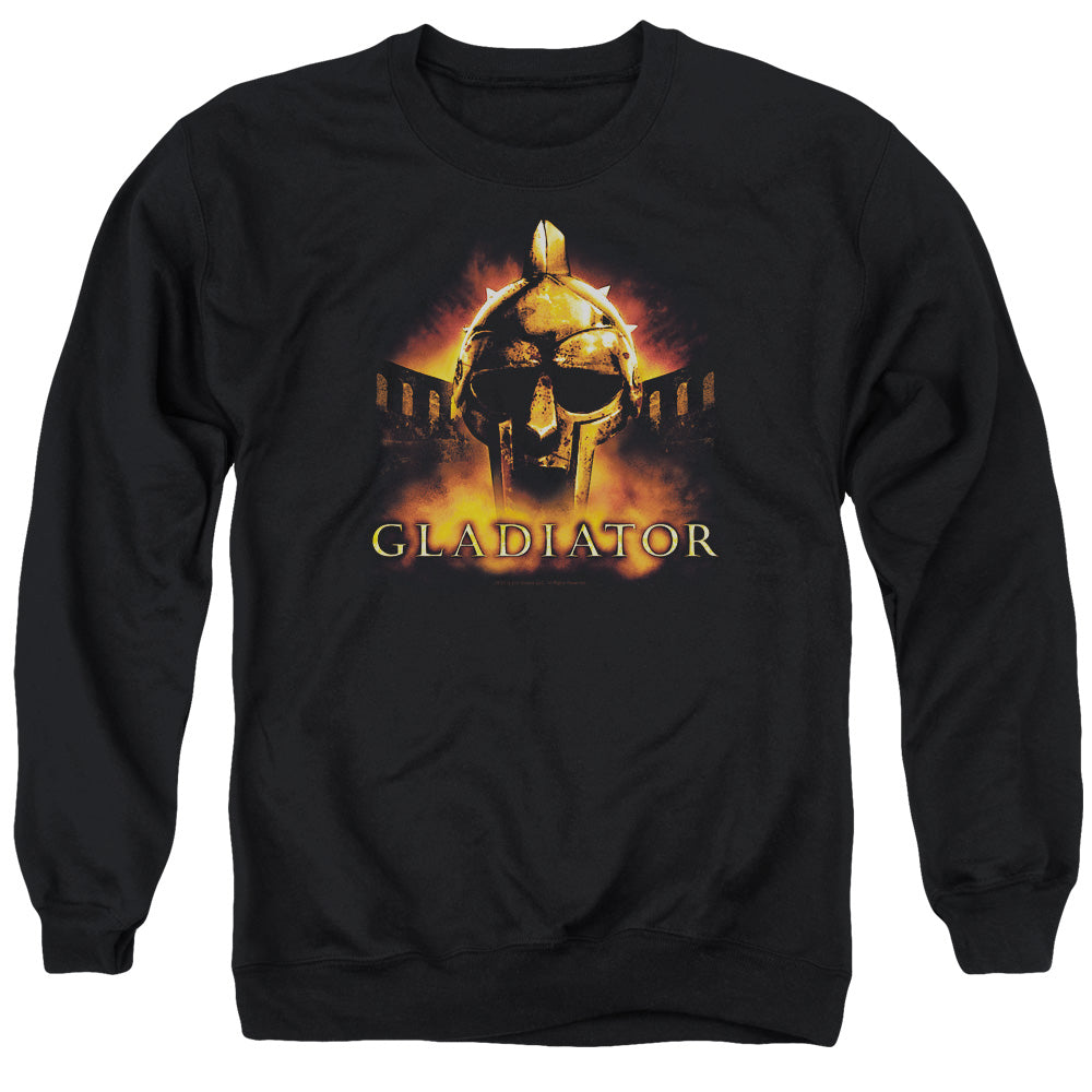 Gladiator My Name Is Mens Crewneck Sweatshirt Black