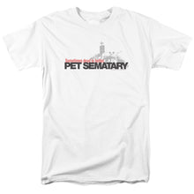 Load image into Gallery viewer, Pet Sematary Logo Mens T Shirt White