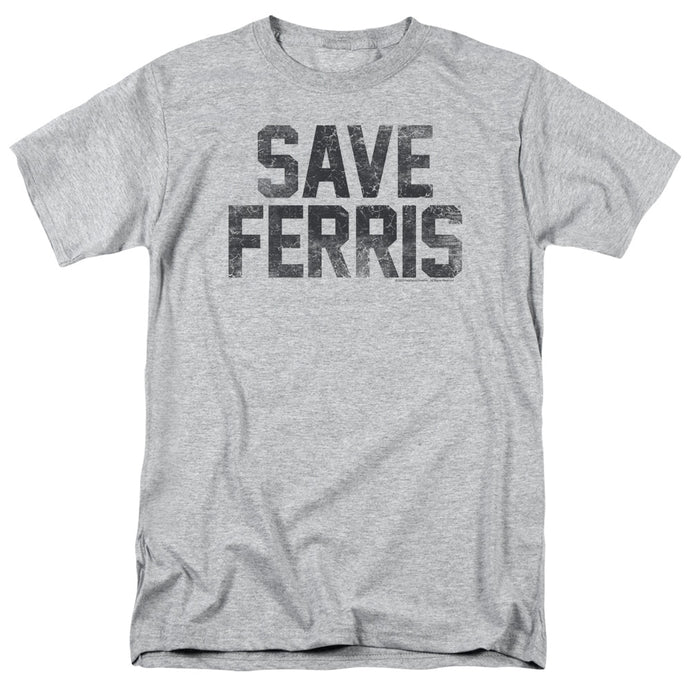 Ferris Buellers Day Off Save Ferris Mens T Shirt Athletic Heather