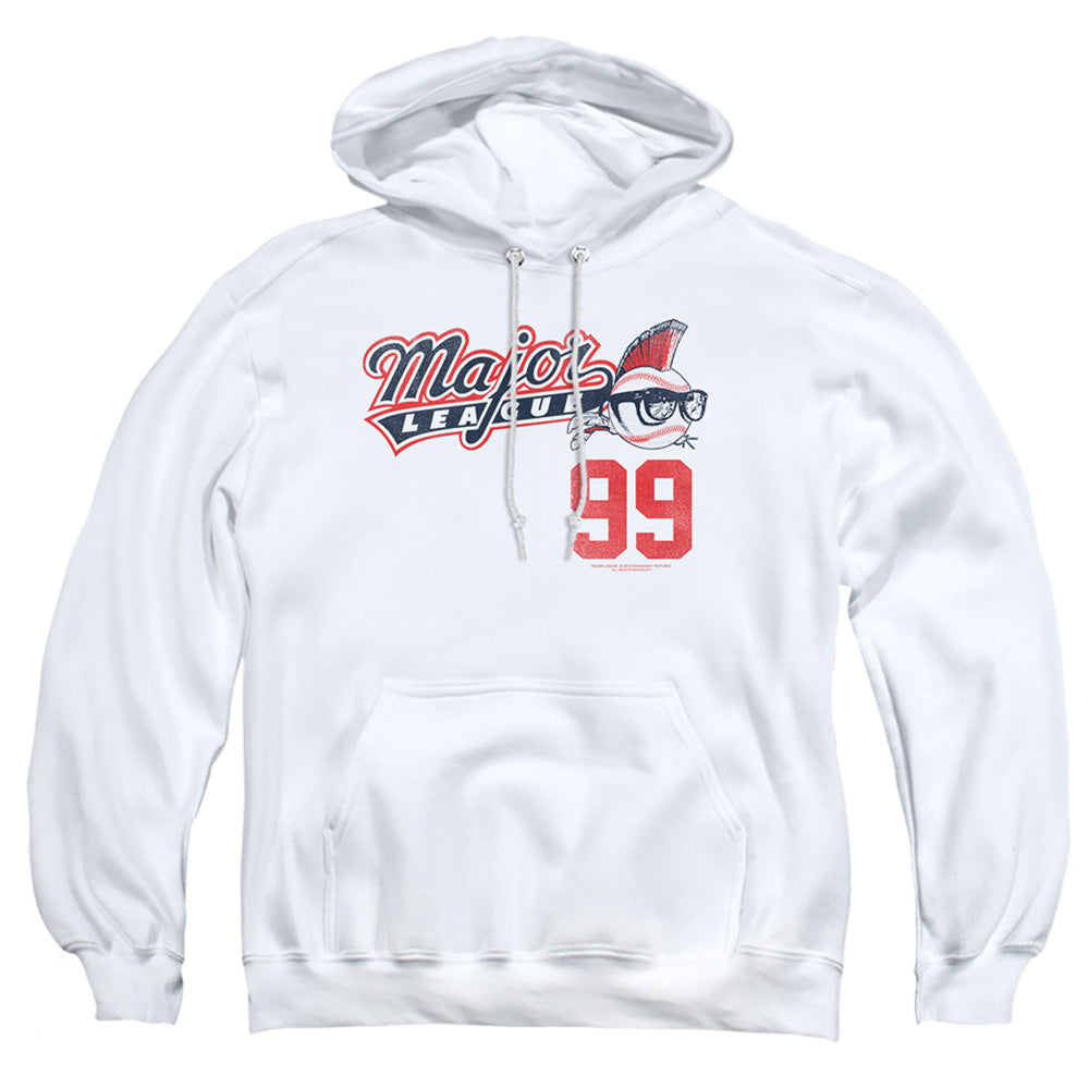 Major League 99 Mens Hoodie White Officially Licensed