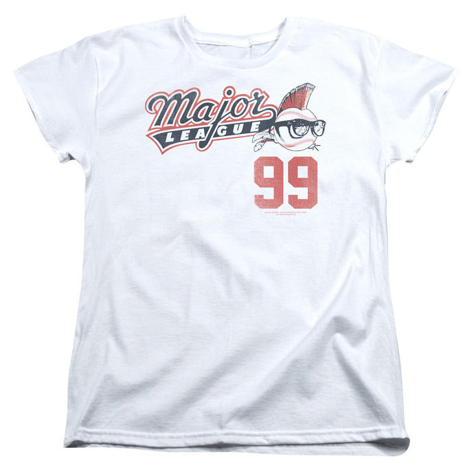 Major League 99 Womens T Shirt White