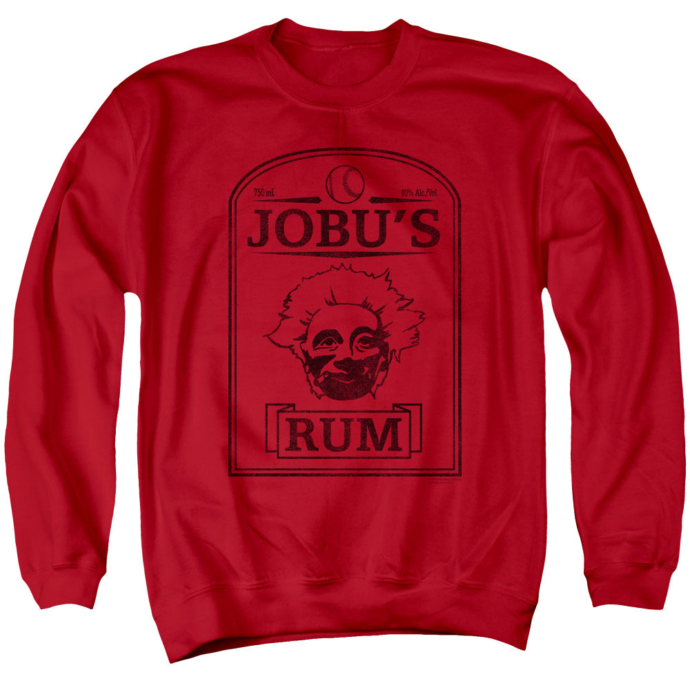 Major League Jobus Rum Mens Crewneck Sweatshirt Red