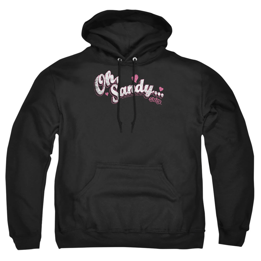 Grease Oh Sandy Mens Hoodie Black Officially Licensed