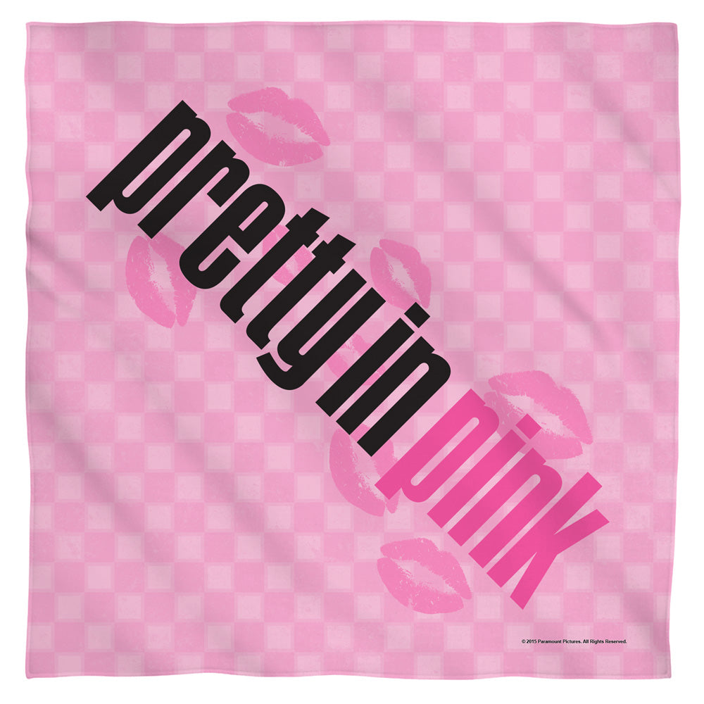 Pretty In Pink Kiss Me Bandana Officially Licensed