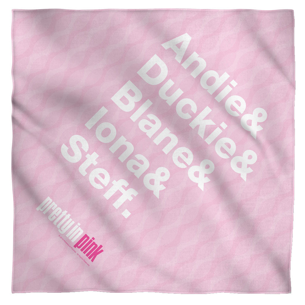 Pretty In Pink The List Bandana Officially Licensed