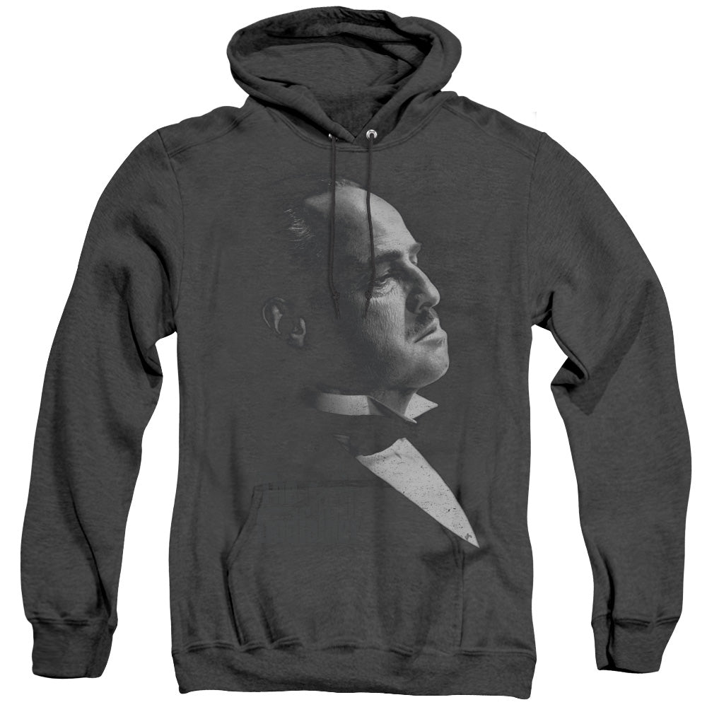 Godfather Graphic Vito Mens Heather Hoodie Black Officially Licensed