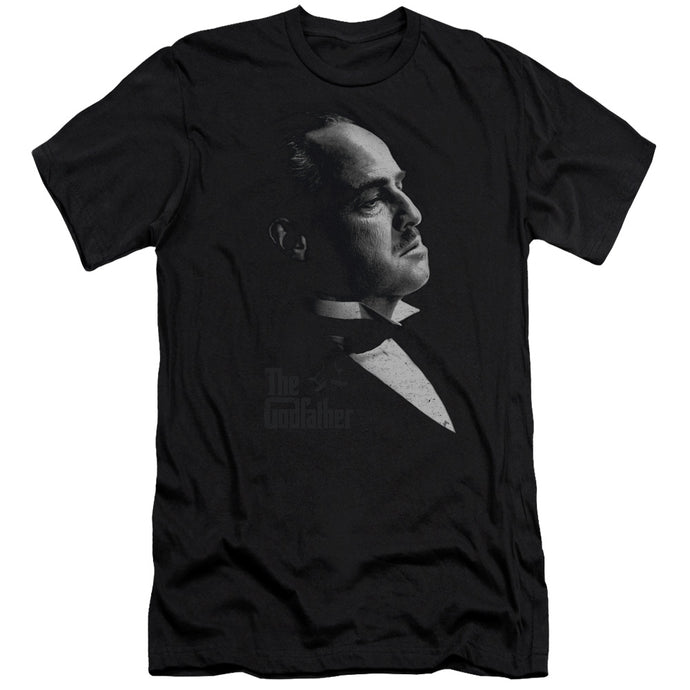 The Godfather Graphic Vito Premium Bella Canvas Slim Fit Mens T Shirt Black
