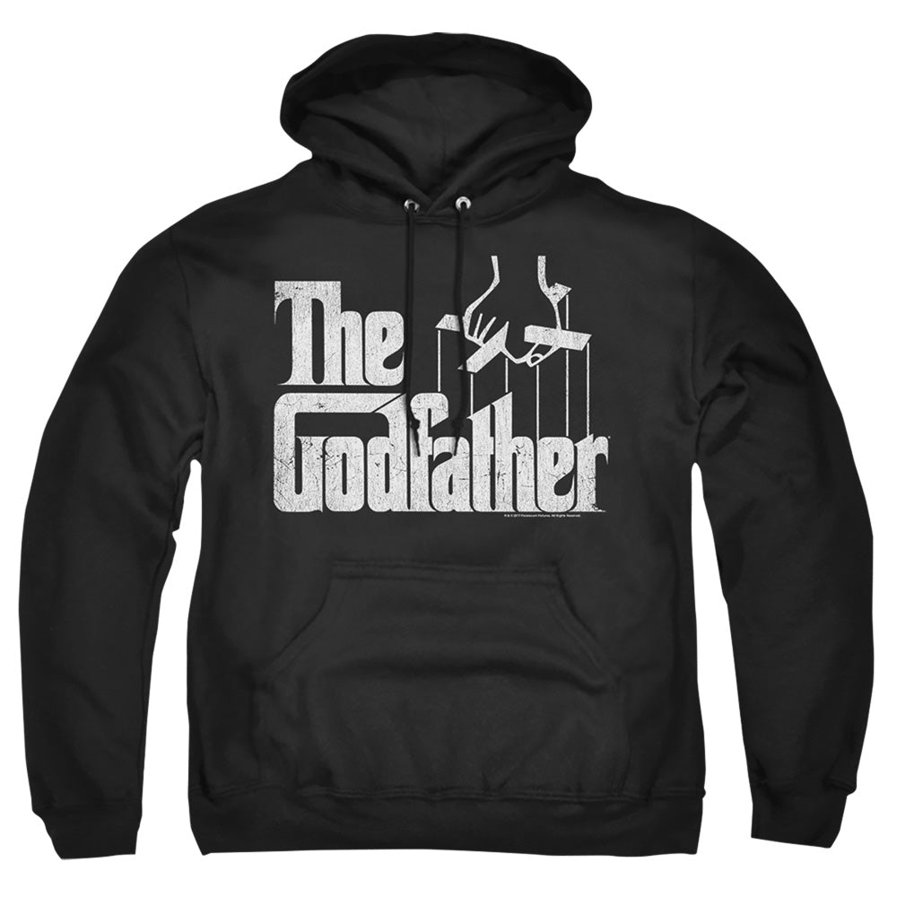 Godfather Logo Mens Hoodie Black Officially Licensed