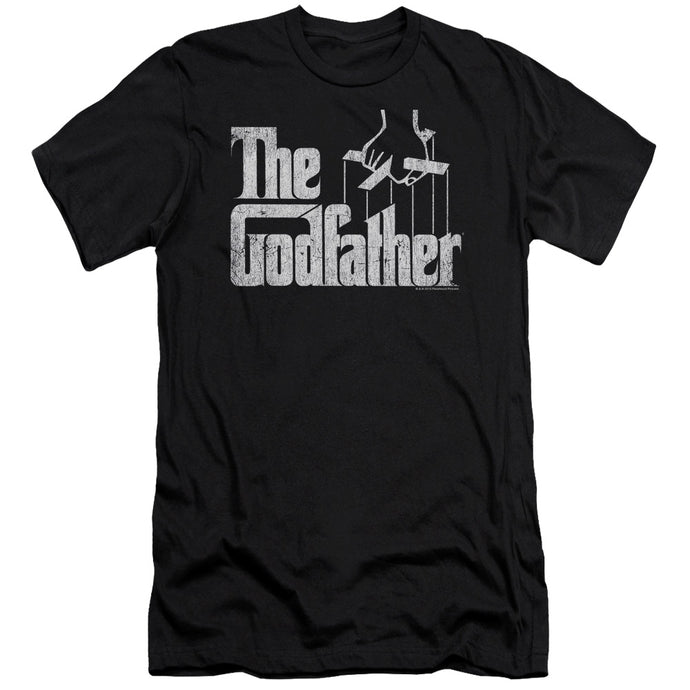 The Godfather Logo Slim Fit Mens T Shirt Black