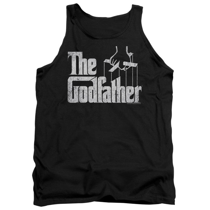The Godfather Logo Mens Tank Top Shirt Black