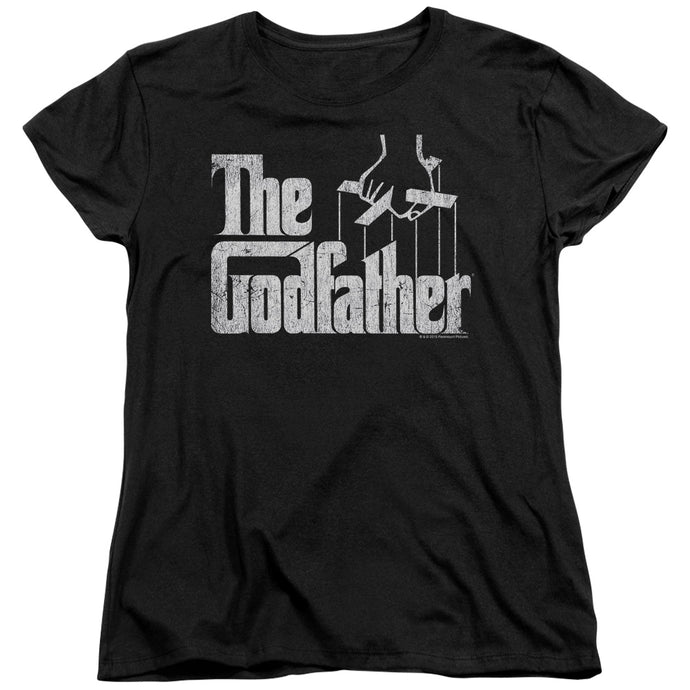 The Godfather Logo Womens T Shirt Black