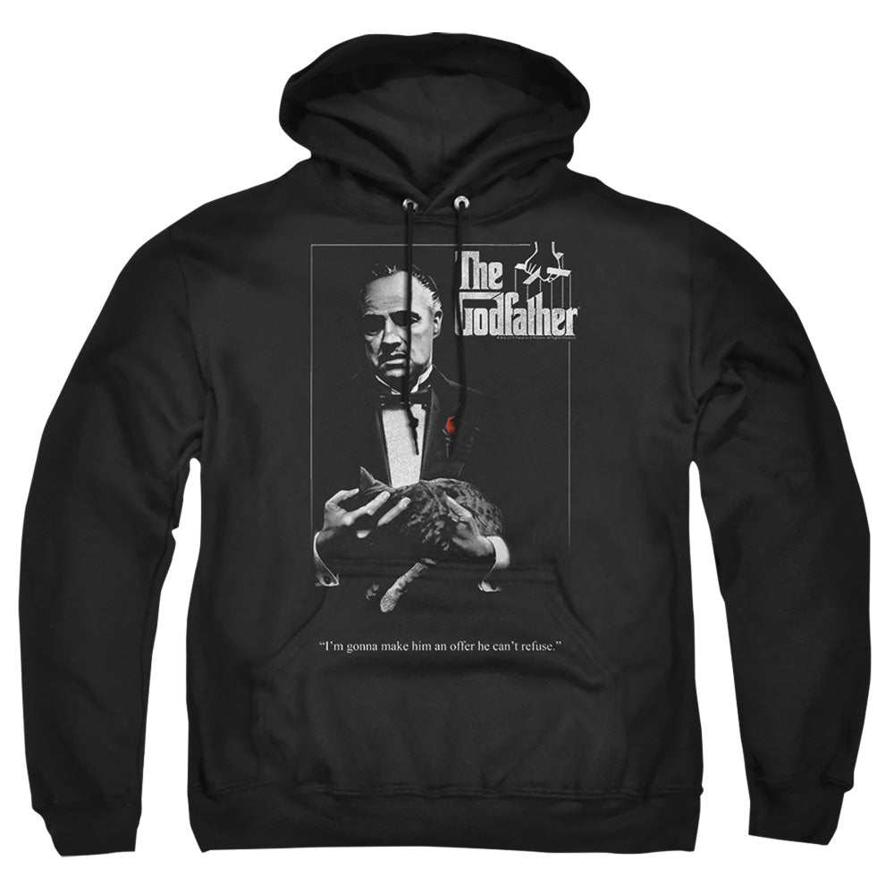 Godfather Poster Mens Hoodie Black Officially Licensed