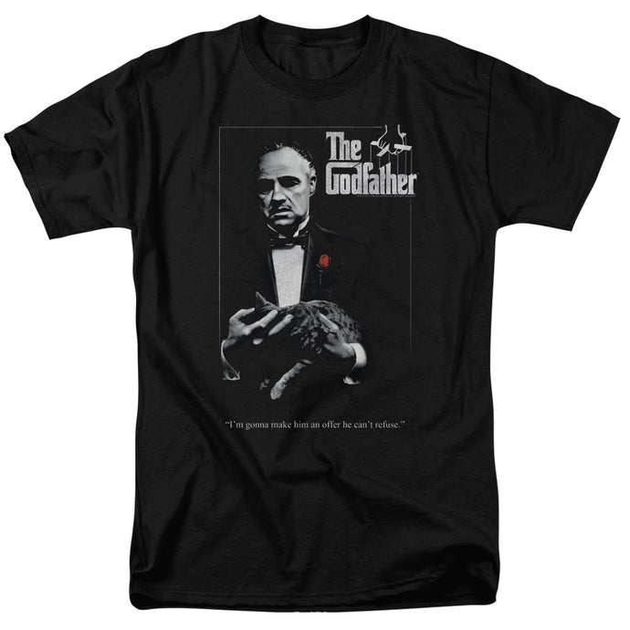 The Godfather Poster Mens T Shirt Black