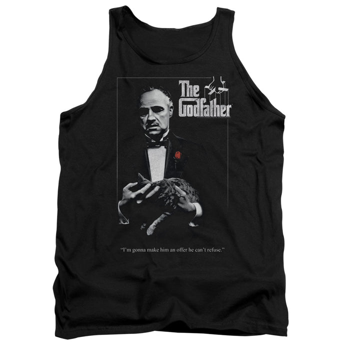 The Godfather Poster Mens Tank Top Shirt Black