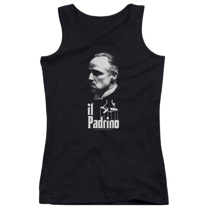 The Godfather II Padrino Womens Tank Top Shirt Black