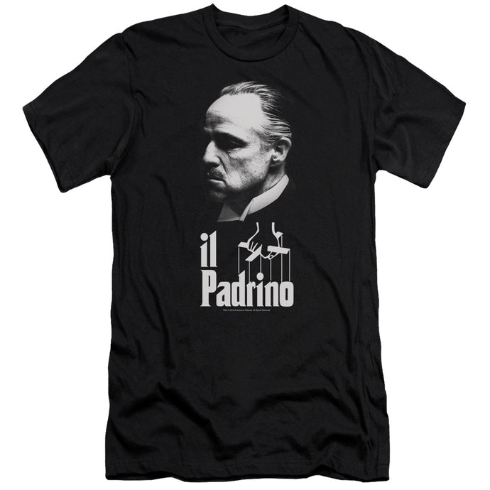 The Godfather II Padrino Premium Bella Canvas Slim Fit Mens T Shirt Black