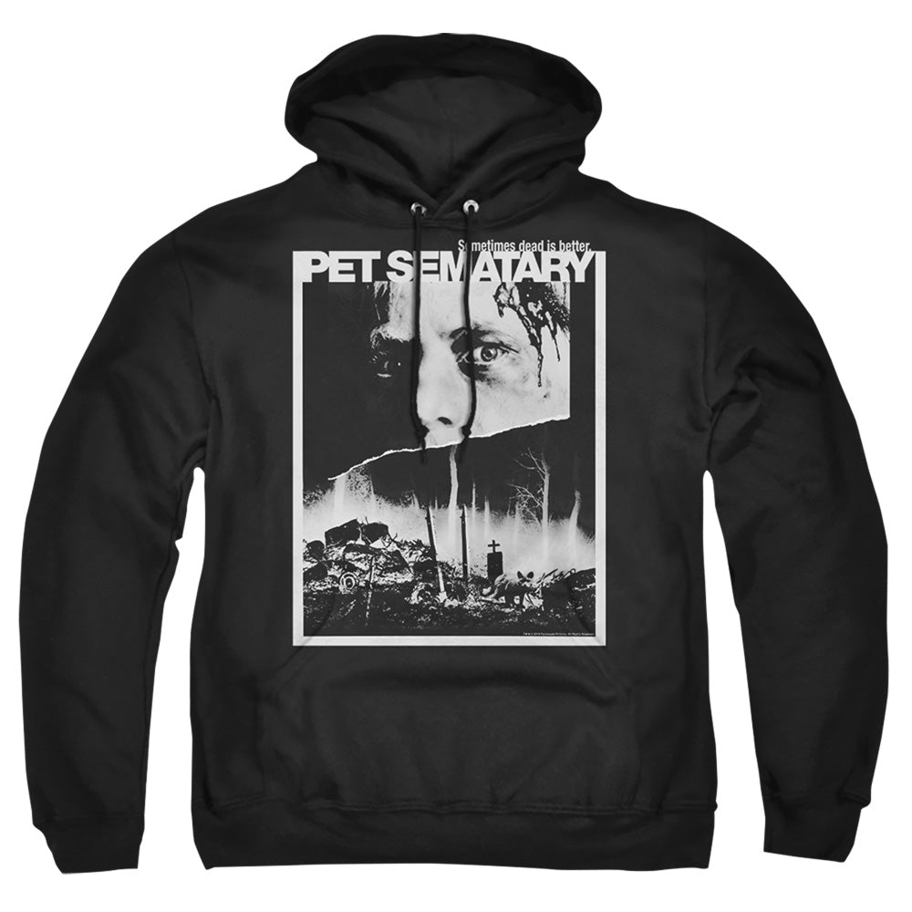 Pet Sematary Poster Art Mens Hoodie Black Officially Licensed