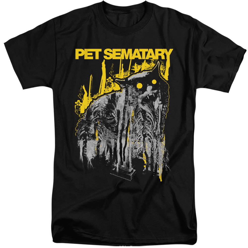 Pet Sematary Decay Mens Tall T Shirt Black