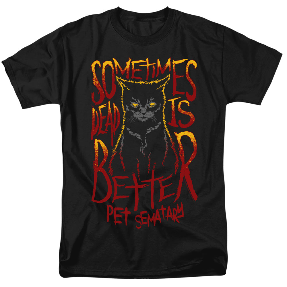 Pet Sematary Dead Is Better Mens T Shirt Black Officially Licensed