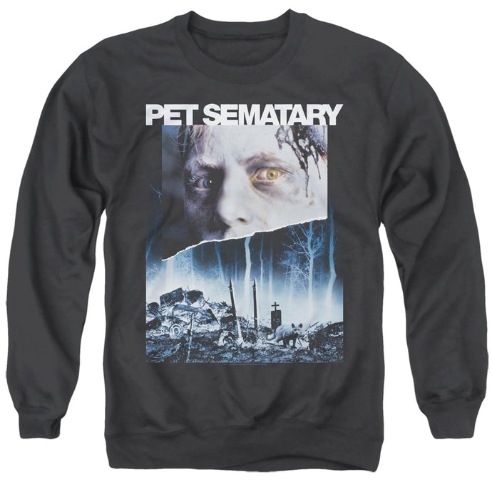 Pet Sematary Poster Art Mens Crewneck Sweatshirt Black